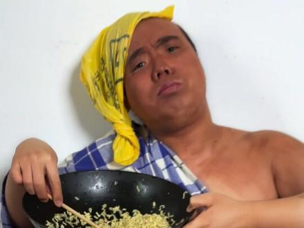 模仿外国吃播#哈扎比部落 #吃货 #外国 #搞笑 #抽象