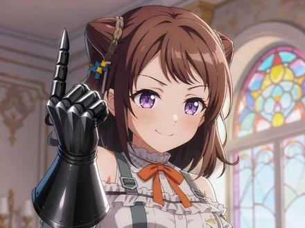 只是在交流手法的ksar #bangdream #户山香澄 #市谷有咲 #ksm #ars