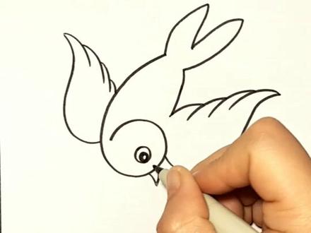 用数字6画小鸟~ #母亲节母亲节快乐母亲节快乐母亲节快乐