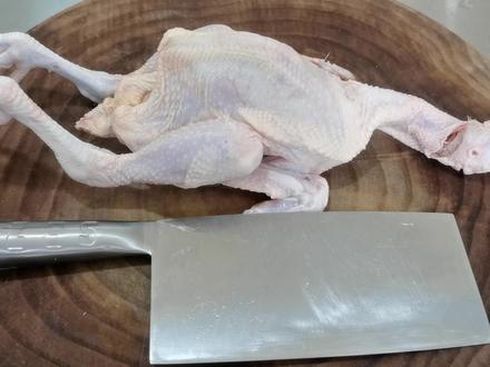 大厨教你整鸡快速分解,3分钟搞定,不留骨渣,这刀法就是专业 #鸡 #美食