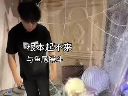 三步爆改美人鱼🧜♀️#创作者扶持计划 #一群老艺术家还在坚持手搓 #童话 #模特 #美人鱼