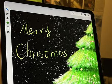 画世界pro绘画 圣诞节快到咯
快@你朋友给你画圣诞树吧🎄
#零基础学画画 #跟着抖音学画画 #艺术在抖音 #解锁你的圣诞画卷 #手绘教程