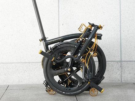 我的宝藏小布,你们喜欢什么配色!!!#brompton #小布 #质感好物 #自行车