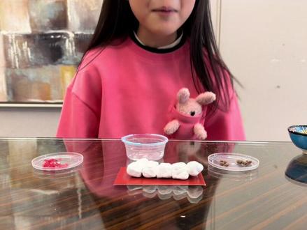 #万物皆可霉豆腐 #亲子互动 #过家家 一上午就在那制作她的“霉豆腐” 突然发现账号上100位粉丝啦,哈哈哈哈哈谢谢关注