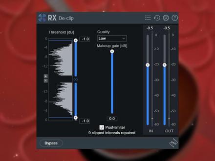 iZotope RX De-clip修复提升音频质量插件介绍 #什么插件可以修复音频质量