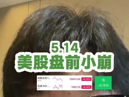 5.14美股盘前情况#美股 #cpo #存储芯片 #半导体 #大a