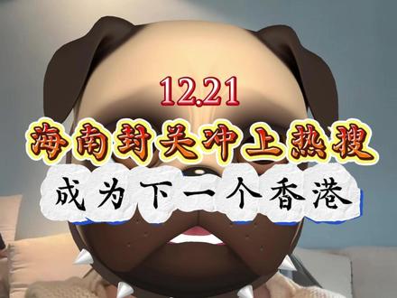 海南会成为下一个香港? #海南封关#零距离看懂财经 #免税店 #中国中免