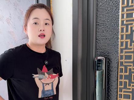 智能门锁,可语音控制,内外双摄,支持人脸识别等多种开门方式#智能锁指纹锁#智能锁#指纹锁
