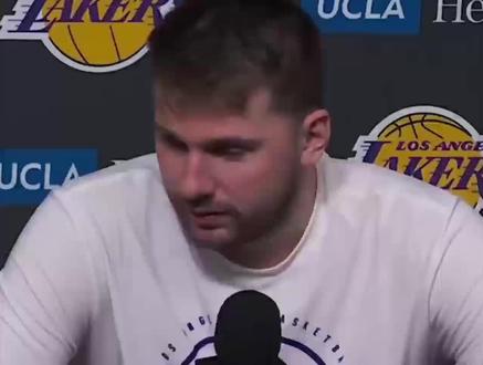 东契奇惨败黄蜂赛后电视未播出画面#东契奇 #湖人 #詹姆斯