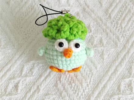 钩织教程:小鸡钩织教程,可爱的小菜鸡,可做挂件,新手钩织慢教程,线材:苏苏姐家四股唯棉,钩针:2.0#创作灵感 #毛线钩织 #挂件钩织 #玩偶钩织教程 #毛线里的快乐