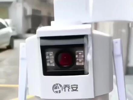 乔安双镜头#室外防水高清监控器#wifi手机远程 #智能监控