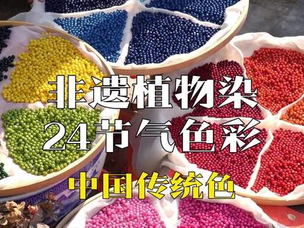非遗染出24节气中国传统色,你喜欢哪一个? 颜色是能量的合集,每个节气和颜色都藏着大自然的秘密,你喜欢哪一个颜色?#非遗植物染 #24节气色彩 #24节气手工 #中国传统色 #百young非遗计划