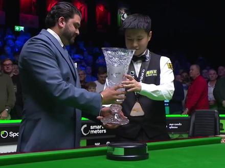 胜率100%!赵心童背靠背夺冠,6次晋级职业赛事决赛全夺冠 #赵心童