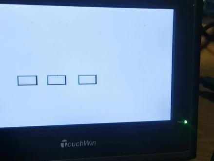 信捷触摸屏如何下载工程的。