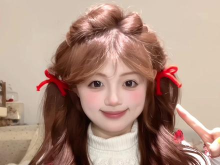 方圆脸新年发型教程合集~#编发教程 #发型教程 #发型分享 #新年发型 #编发简单易学