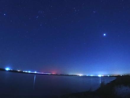 大疆action延时夜空拍摄#航拍 #无人机 #大疆
