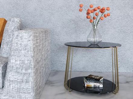 SketchUp两分钟制作双层岩板茶几!!简单又实用!!#建模 #sketchup #智达云