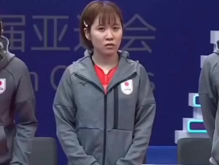 #乒乓资讯 #亚运乒乓球团体赛 女团半决赛:
日本队3-1韩国队晋级决赛
早田希娜3-0申裕斌
平野美宇2-3田志希
张本美和3-0徐孝元
平野美宇3-1申裕斌