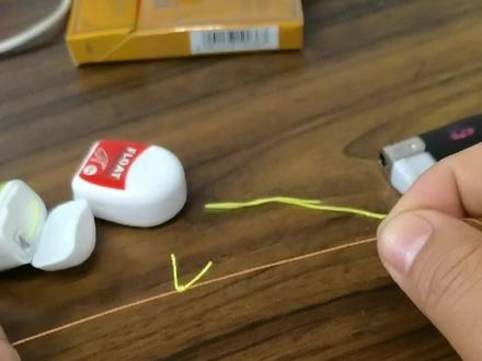 滑漂钓法线组的组装,第一节是棉线节的使用。#滑漂 #钓鱼 #大青鱼