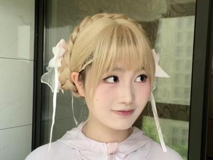 之前给她编的发型教程来了#王者 #火影忍者 #金铲铲之战 #瓦罗兰特 #csgo