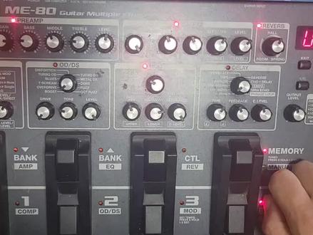 boss me80
傻瓜式调节方法
第一集 轻音音色
#效果器 #电吉他 #就是因为热爱