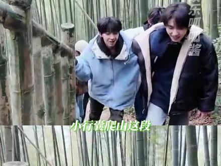 我愿称小行囊爬山这段为小暖们必刷物料榜的top之一 #奇文 #杨博文 #左奇函 #小行囊