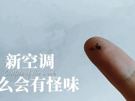 装了才一年的空调怎么会有怪味?让我来告诉你,最后一句让你满意 #家电清洗 #空调清洗