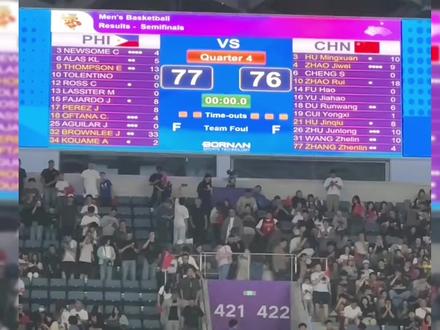 耻辱!亚运会中国男篮领先菲律宾二队18分,最后被逆转,无缘决赛#男篮 #篮球联赛 #男排 #篮球绝杀 #篮球裁判 #张镇麟 #赵继伟