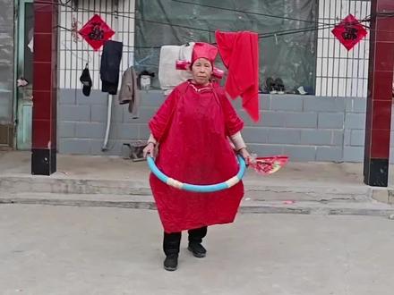 抖音正能量,抖音玩法达人伙伴计划合火人,为救李郞离家园。