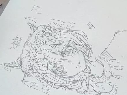 国庆快乐啊,宝宝们🥺🤧#国庆快乐#画画#苗族姑娘#绘画#画渣日常