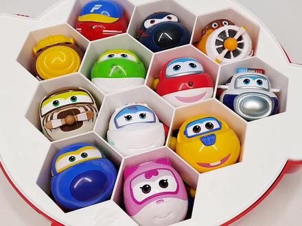 超级飞侠第12季 超级飞侠趣变蛋变形大合集 可变形成飞机和机器人🤖️#超级飞侠 #益智玩具 #超级飞侠玩具 #变形玩具 #动手动脑