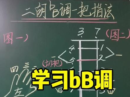 学习二胡降B调,真的很奇妙!#二胡 #二胡教学#拉二胡
