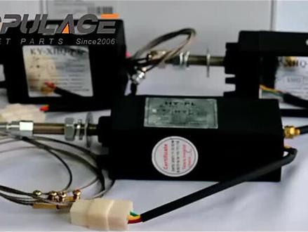 柴油发电机电子熄火器XHQ-PT自动熄火拉环停机停车电磁阀铁12V24V