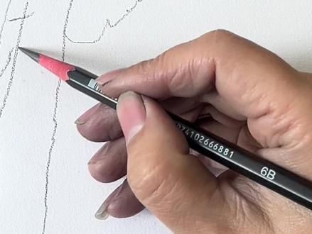 取个啥名字好呢,好难想啊 #画画 #零基础学画画 #素描风景