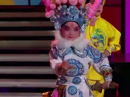 6岁萌娃表演昆曲《挡马》#戏曲 #昆曲 #萌娃