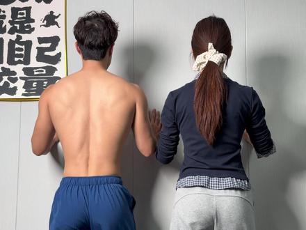 一面墙就可以瘦全身#居家锻炼 #居家健身有新招