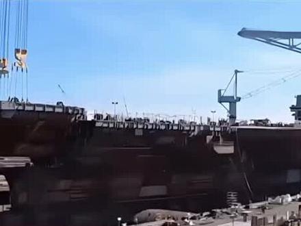 愿004航母早日下水贡献中国力量