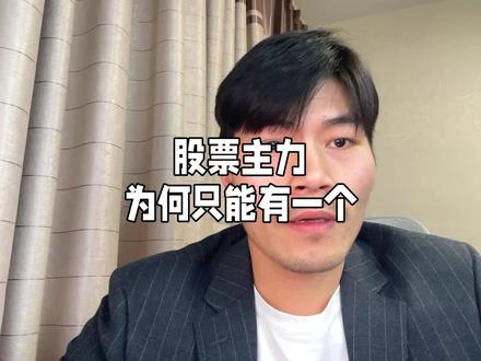 一只股票,有几个主力#主力 #股票#散户