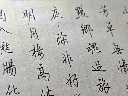 碧云天,黄叶地……#练字 #写字是一种生活 #古诗词