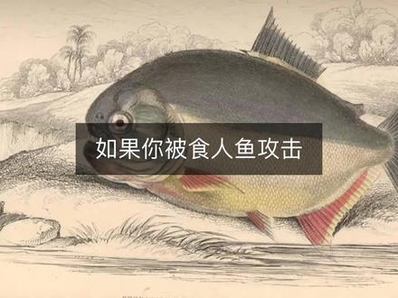 如果你不小心被食人鱼攻击,该如何自救? @抖音小助手 #涨知识