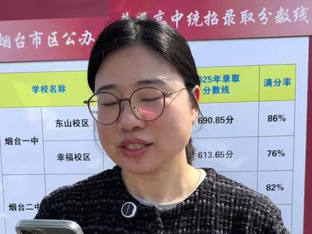 烟台初四一模成绩出炉了!#小烟升学 #烟台高中 #烟台一模