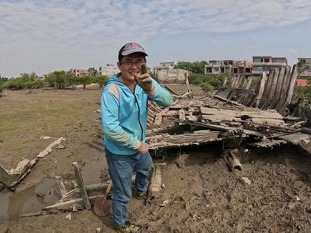 这种蟹王洞老赶海人都不敢碰,忍了2年终于挖了,抓出青蟹老祖宗