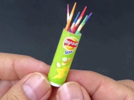 #手工 #一起做手工 来做好玩的迷你彩铅