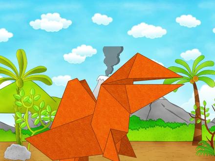 你会折恐龙世界里的棘龙吗?超详细教程,教你折一只可爱的棘龙#恐龙折纸超简单慢动作 #棘龙折纸慢动作 #棘龙折纸教程视频慢一点 #恐龙折纸手工幼儿园