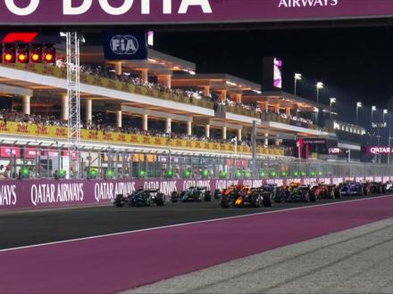 【F1卡塔尔站】名场面,天空体育激情解说(2023赛季) #F1 #赛车 #周冠宇 #红牛 #法拉利