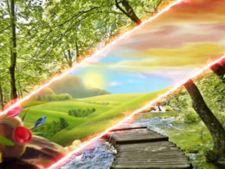 教你用光束转场制作动感电子相册#30秒就能学会 #轻而易剪 @剪映 #剪辑教程