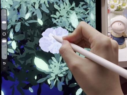 《月夜下的茉莉花》解说版上线啦,快一起来画吧!
procreate 超简单绘画过程~
#跟着抖音学画画 #procreate绘画 #ipad绘画 #治愈系 #绘画过程