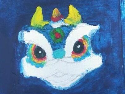 快要过年了一起来画年兽吧