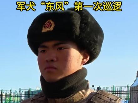 【军犬“东风”的第一次巡逻】 驻守在新疆巴克图口岸的巴克图边防连迎来一位特殊的“新兵”——军犬“东风”。经过数月专业训练,它终于迎来了军旅生涯中的首次巡逻任务。