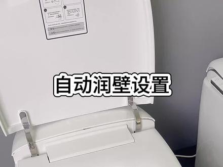 智能马桶自动润壁